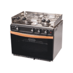 Eno-Einbau-Gasbackofen Allure mit Kocher / 3-flammig / 30mbar