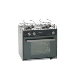 Dometic SunLight Einbaukocher Sunlight 2-flammig 30mbar