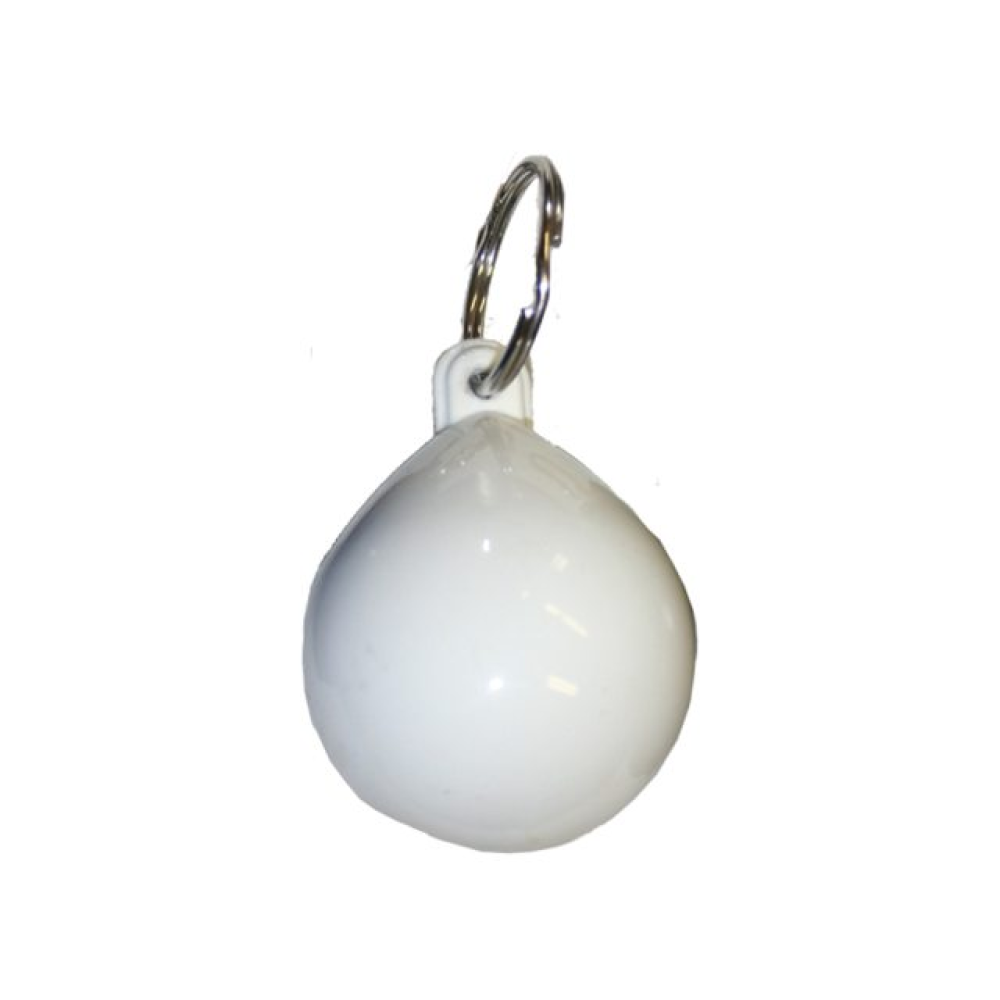 lhtd0071_1b3e-post69369 Schlüsselanhänger Boje weiß – Bild 1