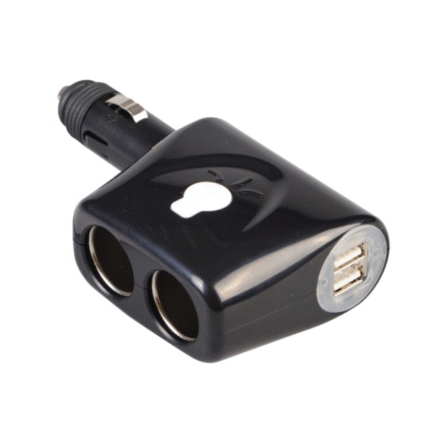 Lade-Adapter 1<2 und 2xUSB 12V