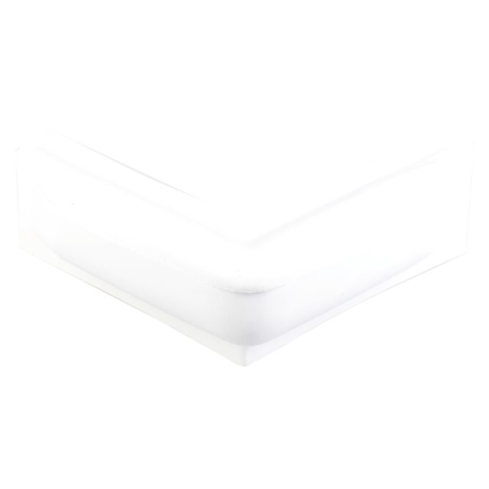 lhtd0493_4c30-post55744 Stegfender Winkel 25+25x7x10cm weiß – Bild 1