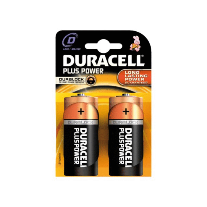 Duracell Plus MN1300 D 2-Pack(10st) – Bild 1