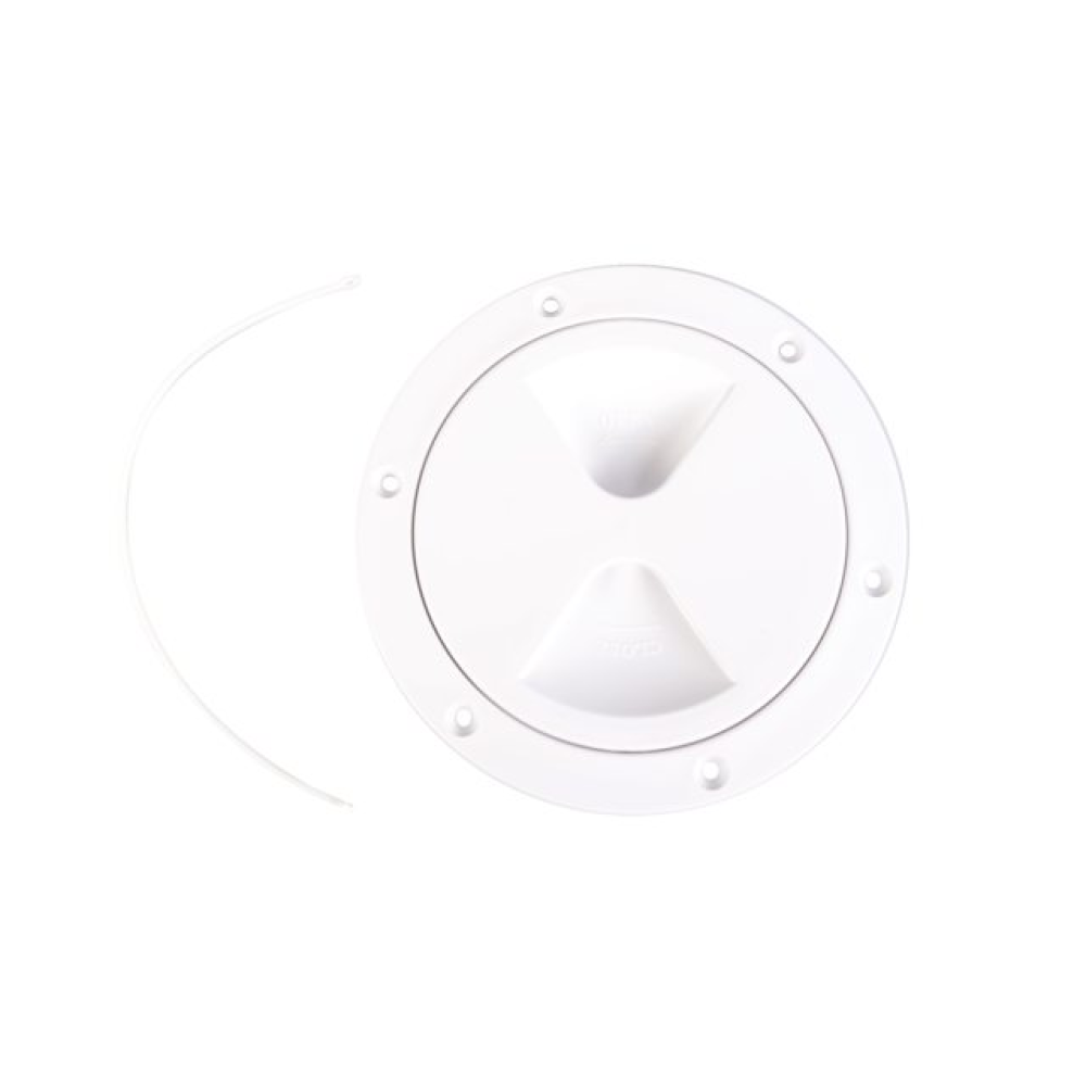 lhtd0836_a6b4-post64523 Inspektionsdeckel 203mm weiß – Bild 1