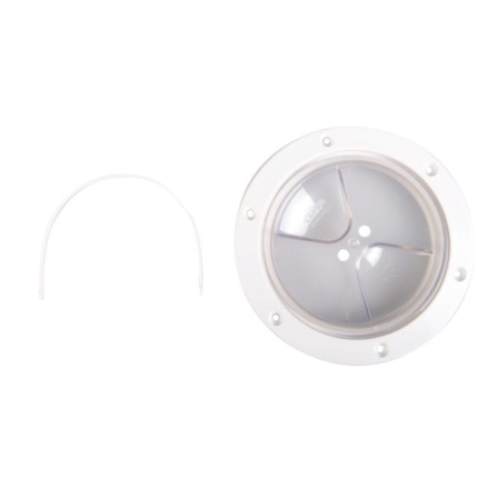 Inspektionsdeckel 203mm transp.