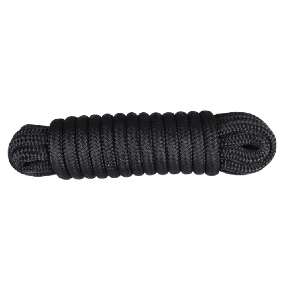 lhtd1217__1__7a36-post54422 Festmacher PES+ PP-Kern geflochten mit Augspleiß+Takling schwarz 16mm 15m – Bild 1