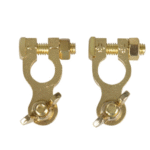 Batterie-Klemmen mit Flügelmutter Kupfer(2st)