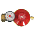 Druckregler Shell/Combi 30mbar 1/4 Außenlinksgewinde mit Manometer