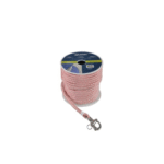 Fall PES geflochten mit Fallschäkel weiß/rot 8mmx30m