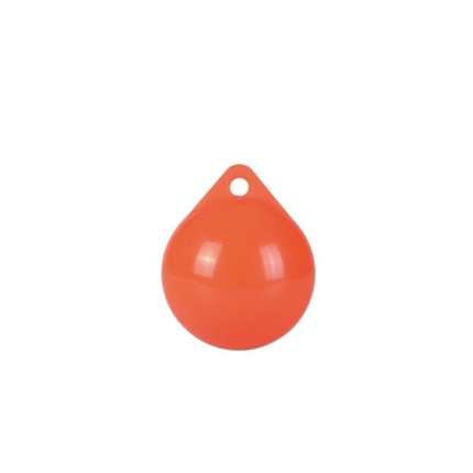 Wurf-Flaggengewicht 90mm orange