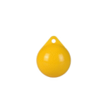 Wurf-Flaggengewicht 90mm gelb