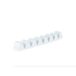 Multistreifen-Fender weiß