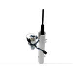 Attwood Angelrutenhalter Seitenmontage weiß