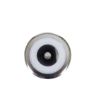 LED-Deckenleuchte Aufbau Edelstahl 70mm 10-30V 3000k