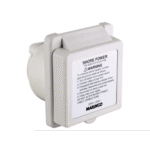 MarincLandstromsteckdose Kunststoff Easy Lock 16A