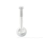 Whale DS0005 Twist Dusche-Handset nur Kaltwasser (grau und weiß) mit 2,5m Schlauch