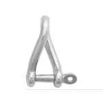 Schäkel gedreht kurz uv. Bolzen 4mm