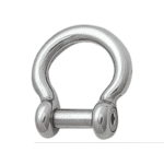 Schäkel geschweift mit Innensechskant 8mm