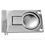 Lukenheber Edelstahl 57x40mm mit Riegel