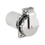 MarincLandstromsteckdose Edelstahl Easy Lock 32A