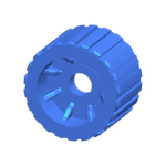 Seitenrolle Polyurethan 70mm Ø110mm Bohrung 25.5mm