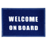 Fußmatte Welcome on Board 60x40cm