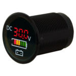 Voltmeter mit Batterie-Indikator 2.5-30V