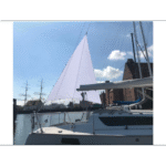 Sonnensegel Dreieck weiß 336x336x290cm