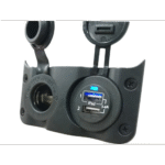 Schalttafel Wave Add-on mit 12V Dose und 2fach USB