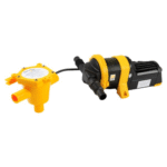 Whale WM8284 Grey IC Grauwasser-Kit mit 2-fach Zulauf 12V 19l/min