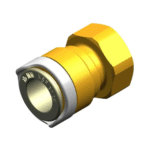 Whale WX1538B Adapter 3⁄8 BSP Female (Messing)(36st)