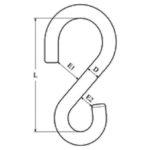 S-Haken rostfrei 5mm(10st) – Bild 2