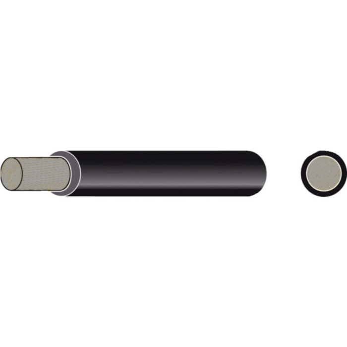 Batterie-Kabel PVC-Isoliert verzinnt 25mm² schwarz(30m) – Bild 1