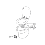 Albin Kontroll-Paneel Premium Silent Elektrik Toilette – Bild 2