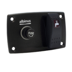 Albin Schalttafel Deckwaschpumpe an/aus 12/24V