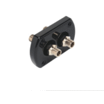 Deckdurchführung 2-fach R9B mit Anschlüssen schwarz