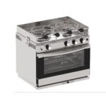 Eno-Einbau-Gasbackofen GRAND LARGE 2 mit Kocher / 3-flammig / 30mbar