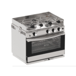 Eno-Einbau-Gasbackofen GRAND LARGE 2 mit Kocher und Grill / 3-flammig / 30mbar