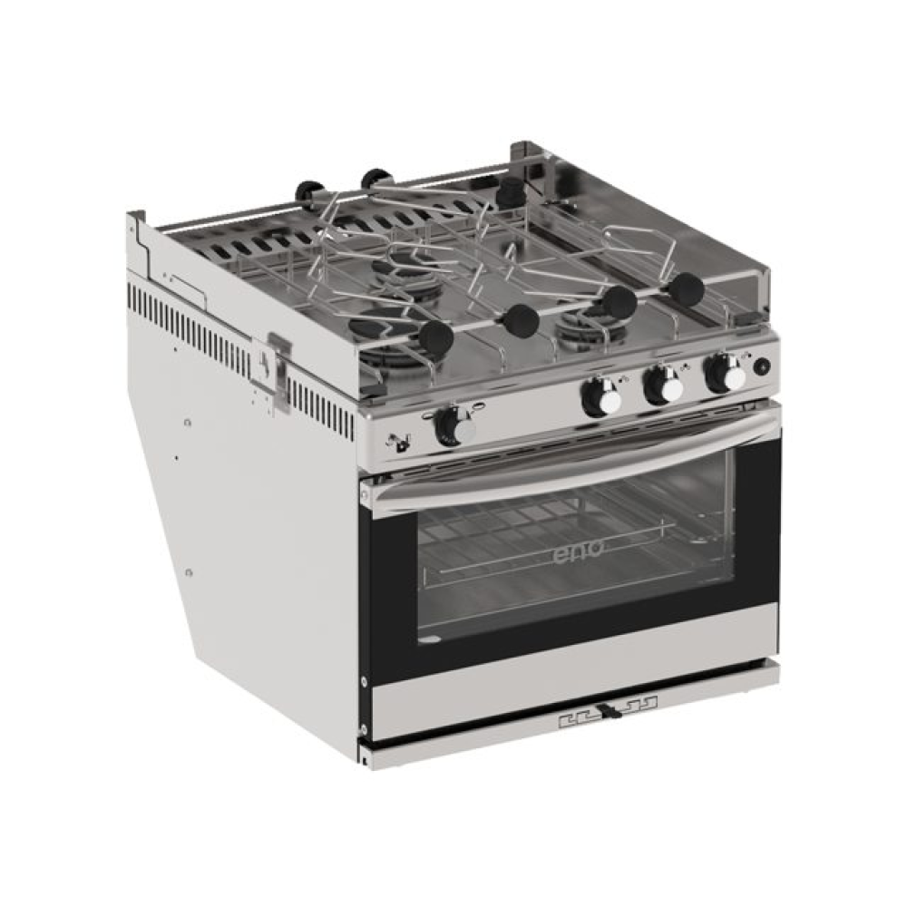 lhtd7045_7052-post65948 Eno-Einbau-Gasbackofen Ultim mit Kocher und Grill / 3-flammig / 30mbar – Bild 1
