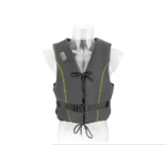 BestDinghy Zipper All schwarz/gelb 50N M (50-60kg)