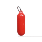 Schlüsselanhänger Drop big orange