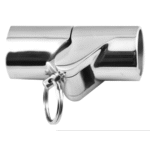 Klappverdeckbeschlag Edelstahl Rohrgelenk 25mm