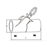 Klappverdeckbeschlag Edelstahl Rohrgelenk 25mm – Bild 2