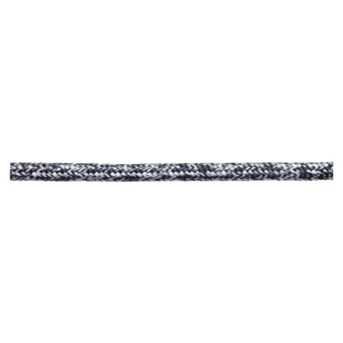 Allround UHMWPE-Kern + PES-Mantel 16fach geflochten schwarz/weiß 4mm 50m – Bild 1