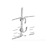 Railing holder for sup 4 clamps – Bild 2