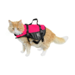 BestKatzenweste deluxe pink/black 3-7kg – Bild 2