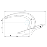 VULCAN Anker Edelstahl 33kg – Bild 2