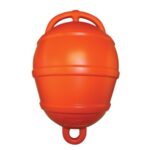 Mooring Buoy, Rigid Plastic, Ext.Ø250mm, Orange