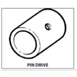 Neoprene Inboard Impeller Pin-Drive mit Dichtung & Pin – Bild 2