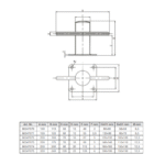 Poller Edelstahl AISI 316 Ø 50mm – Bild 2
