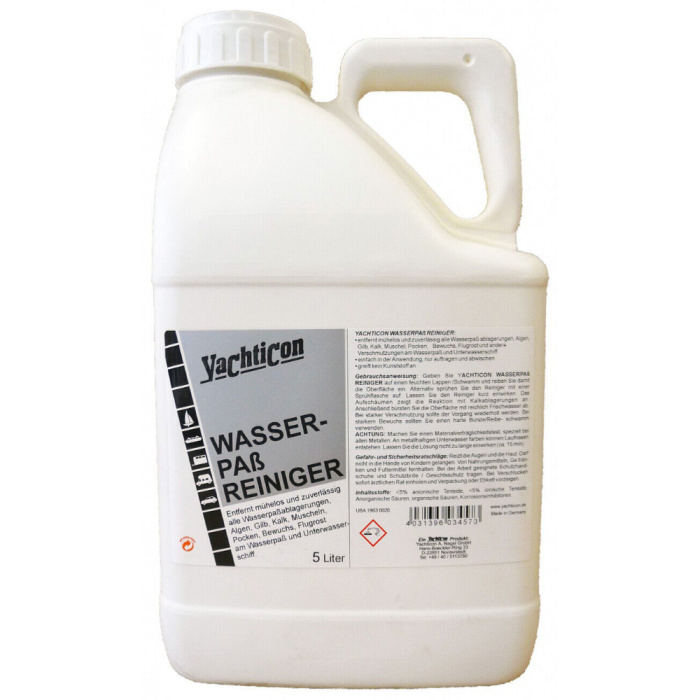 YACHTICON Wasserpass Reiniger - 5 Liter – Bild 1